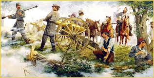 Image result for longstreet's artillery at gettysburg