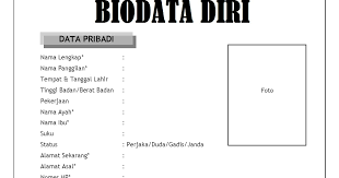 Ini adalah aplikasi pengisian biodata calon mahasiswa universitas negeri padang. Contoh Biodata Pribadi Diri Dan Riwayat Hidup Lengkap