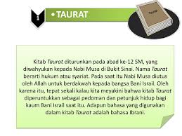 Namun, kita wajib mengetahui empat kitab secara tafshil, yaitu taurat yang diturunkan kepada nabi musa. Ppt Materi Pendidikan Agama Islam Powerpoint Presentation Free Download Id 5318529