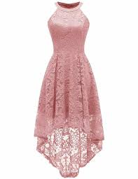 Dressystar Women S Halter Floral Lace Cocktail Party Dress Hi Lo Bridesmaid Dres Ad Affiliate Hal Lace Dress Vintage Lace Maxi Dress Cocktail Dress Party