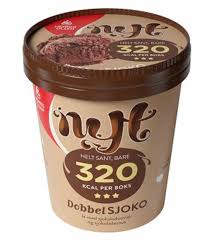 Siden 1924 har vi laget kremen av iskrem. Hennig Olsen Nyt Dobbelsjoko Med Naeringsinnhold Oppskrifter Og Informasjon