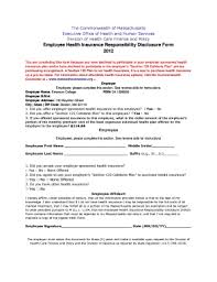 There are different ways to apply for ma. Fillable Online Emerson Ma Employee Health Insurance Responsibility Disclosure Form 2012 Fax Email Print Pdffiller