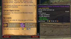 Getting to argus to unlock assault on broken shore your character needs to hit level 45 then head to the . Assault On Broken Shore Scenario And Unlocking New Artifact Traits In Patch 7 2 Wowhead News