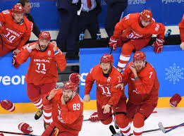 Sehen sie hier das spiel in voller länge. Sieg Gegen Deutschland Russlands Eishockey Team Erfullt Mission Gold Olympia 2018 Derstandard De Sport