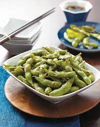Spicy Edamame Recipe Roasted Sweet Potatoes Flavorful Recipes Ingredients Recipes