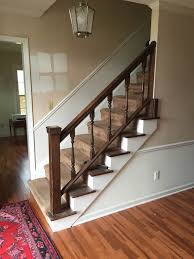 Removing the balusters first seems like. Rachel Schultz Painting Stair Spindles
