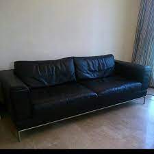 Large ikea magiker shelf unit. Reserved Leather Sofa Ikea Arild Great Condition Free Delivery Furniture Home Living Furniture Sofas On Carousell
