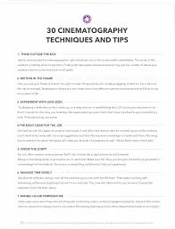 30 Best Cinematography Techniques Tips You Didnt Learn In