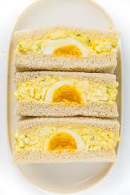 Japanese Egg Salad Sandwich Soft Sandwich Bread Filled With A Creamy Egg Salad Filling With Egg Salad Sandwiches Japanese Egg Sandwich Recipe Salad Sandwich
