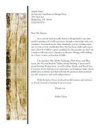 Interior Design Cover Letters Interior Design Interior Design Cover Letter Interior Design Resume Resume Design