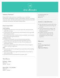 Now, read the test instructions carefully and check the box against the statement confirming. Professional Retail Resume Examples For 2021 Livecareer