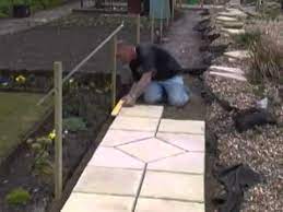 How to make a garden path with slabs. Introduction To Paving And How To Lay A Path In Your Garden Youtube