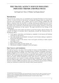 One of the biggest shipping companies around the globe, our containers ships reliance express courier service is an international freight forwarding company in the world. Pdf The Travel Agency Service Industry Industry Trends And Practices Barry O Mahony Academia Edu