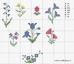 Flowers cross stitch — contains tulips, clematis, and blossoming flowers. Easy Cross Stitch Patterns Flowers Novocom Top