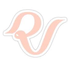 Decorate your laptops, water bottles, notebooks and windows. Red Velvet Official Lightstick Logo Pastel Coral 2018 Sticker In 2021 Red Velvet Logo Sticker Velvet