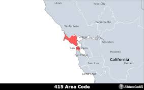 Zip code name and city san juan is and primarily located in san juan municipio. 415 Area Code Location Map Time Zone And Phone Lookup
