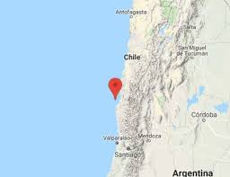 Magnitud y ubicación exacta de ultimos temblores en chile. Sismo De Magnitud 6 7 Sacude Cinco Regiones De Chile