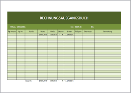 Genaues eingangsdatum der rechnung bei ihrem unternehmen eintragen lieferant*: Rechnungsausgangsbuch Als Excelvorlage