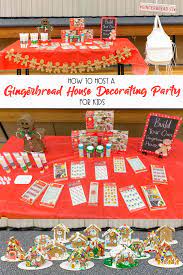 This gingerbread preschool theme has christmas math, literacy, crafts, and so much more! How To Host A Gingerbread House Decorating Party For Kids