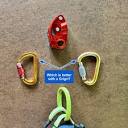 Try a "D" carabiner with your Grigri — Alpinesavvy