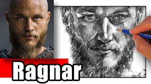 Today is the day travis fimmel joined instagram. How To Draw Ragnar From Vikings Travis Fimmel Youtube