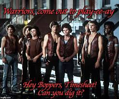 Inspired by the emblem on the back of their vests, it was really interesting trying to get a good enough look at it to design, lol, i've seen the movie so many times that i knew what it was but. The Warriors Memes Gifs Imgflip