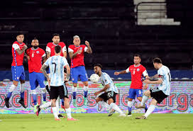 Maybe you would like to learn more about one of these? Argentina No Supo Mantener La Ventaja E Igualo 1 1 Ante Chile En Su Debut En La Copa America Infobae