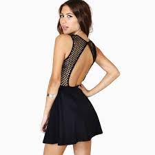 Square Grid Patchwork Gauze Sleeveless One Piece Dress Short Design Skateboard Cutout Back Haoduoyi Dress Full Skirt Dress Skirts Womendress Floral Aliexpress