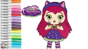 Little charmers coloring pages are a fun way for kids of all ages to develop creativity, focus, motor skills and color recognition. Little Charmers Coloring Book Page Surprised Hazel Colouring Sprinkled Donuts Youtube