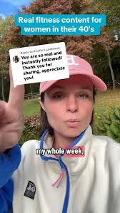 Authentic fitness content for women over 40? Say less!  #strengthtrainingforwomen #womenover35 #womenover40 #fatlossnotweightloss  #strongnotskinny #womenover40fitness