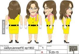 South Park Just Tweeted The Production Art For Kyle S Hero Caitlyn Jenner 9gag