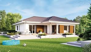 Unser Solution 100 V2 Haus Fertighaus Hausbau Ausbauhaus Flexibilitat Bungalow House Livinghaus Haus Bungalow Haus Living Haus