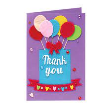 Jadikannya cukup mudah, sementara ia tidak memerlukan sebarang. Diy Greeting Card Kad Ucapan Hari Lahir Terima Kasih Birthday Thank You Children Educational Toy Craft Kids Shopee Malaysia