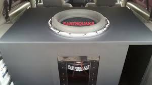 Earthquake Holees 15 Single Subwoofer Spl Bass 2 Amp Soundstreem Trx2000d Slave Master Youtube