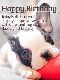 Maybe you would like to learn more about one of these? Playing Puppy Happy Birthday Card Birthday Greeting Cards By Davia