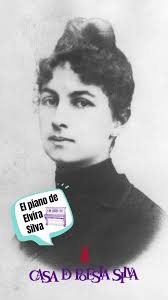 Un pequeño vistazo al interior del piano que el poeta José Asunción Silva  le regaló a su hermana Elvira Silva.