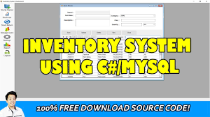 Due to the size or complexity of this submission, the author has submitted it as a.zip file to shorten your download time. Inventory System Using C Mysql Free Source Code Download Youtube