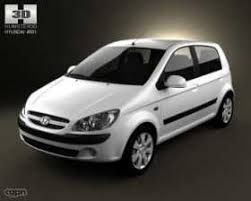 Hyundai Getz 2008 3d Model Cgstudio Hyundai 3d Model Model