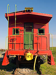 The Red Caboose Lokomotive Eisenbahn Strassenbahn