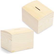 Please subscribe to get more interesting. Unfinished Wooden Piggy Bank Boxes With Bottom Cap 2 Pack Wood Coin Boxes For Coins Changes And Diy Projects Target
