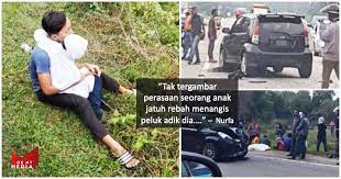 Bagitu kancing baju ambar terlepas maka terlihatlah kedua buah dada ambar yang menggantung indah penuh susu. Si Abang Terus Peluk Adik Dua Beradik Terkejut Tengok Ibu Sendiri Maut Kemalangan