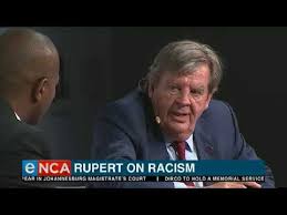 Of course, you've also seen him labelled as the face of the now infamous white. Johann Rupert On Racism Youtube