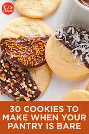 33 Cookies To Make When Your Pantry Is Bare Cookie Recipes For Kids Basic Cookie Recipe Easy Cookie Recipes