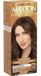 Coloração cor&ton 5.3 castanho claro dourado. Tintura Maxton 5 3 Coloracao Castanho Claro Dourado Loja Zoom Ks