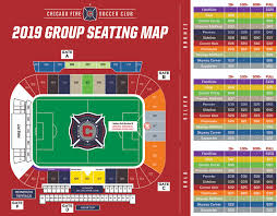 chicago fire seating chart