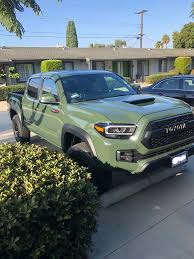 All versions have a power moonroof. 2020 Tacoma Trd Pro Army Green Tacoma Trd Trd Tacoma