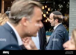 Open VLD's Samuel Markowitz pictured during the presentation of the local  list of Open Vld for