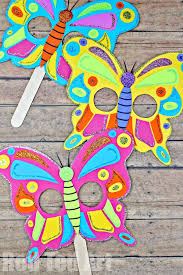 Mask of butterfly coloring page to color, print and download for free along with bunch of favorite mask coloring page for kids. Butterfly Mask Printable Red Ted Art Make Crafting With Kids Easy Fun