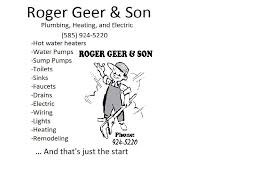 Profile for Roger Geer & Son