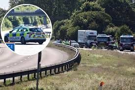Thursday in the southbound lanes of highway 27, near morrison springs road in red bank. A27 Closed After Car Overturns In Crash The Argus